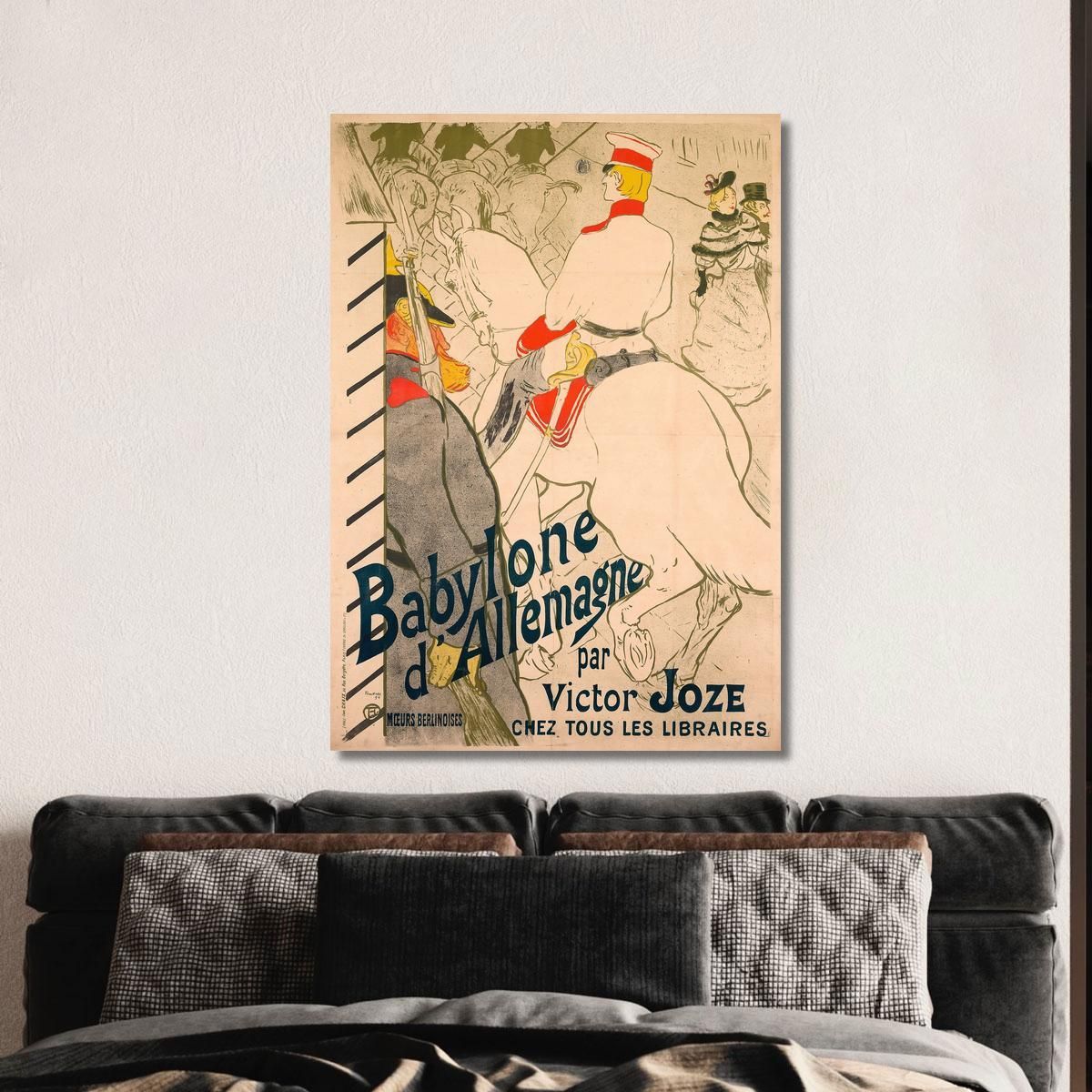 Babylon Of Germany Henri de Toulouse-Lautrec htl21 canvas print 