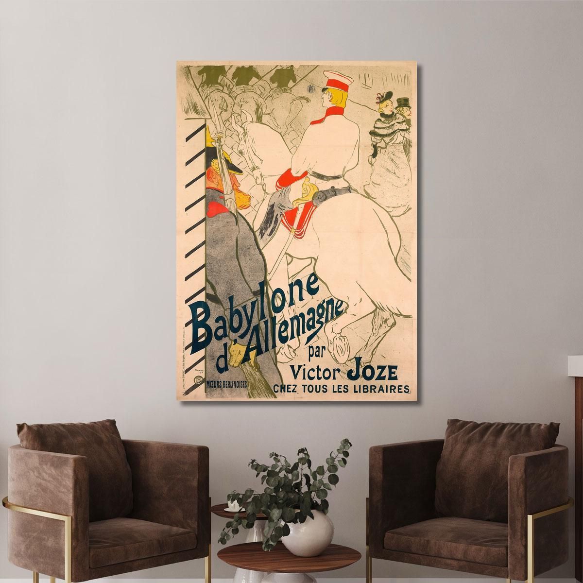 Babylon Of Germany Henri de Toulouse-Lautrec htl21 canvas print 