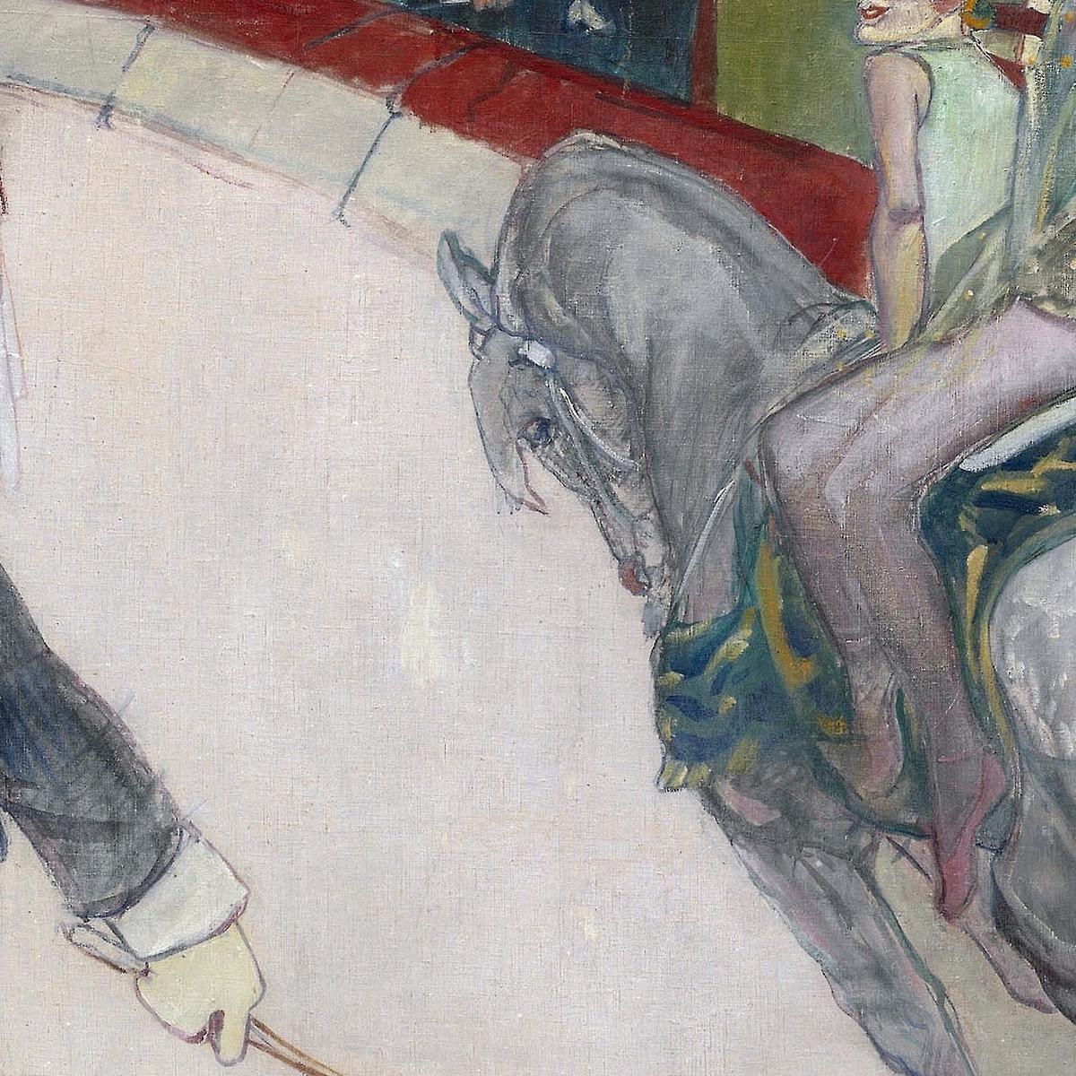 Equestrienne At The Cirque Fernando Henri de Toulouse-Lautrec htl37 canvas print
