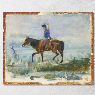 Hussars Henri de Toulouse-Lautrec htl43 canvas print 