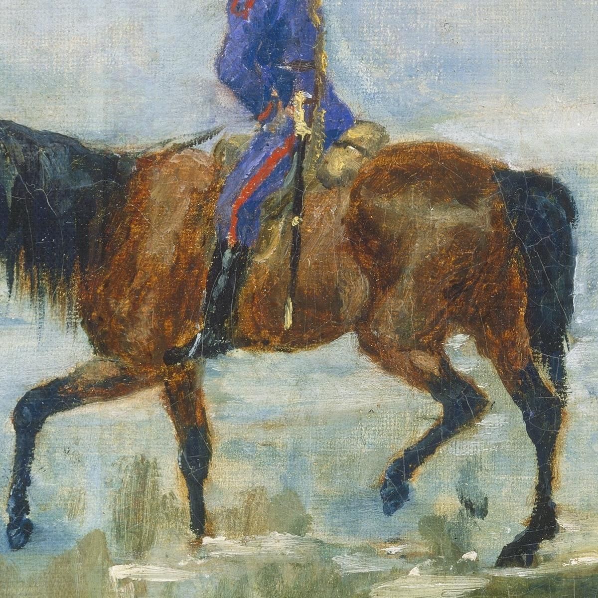 Hussars Henri de Toulouse-Lautrec htl43 canvas print