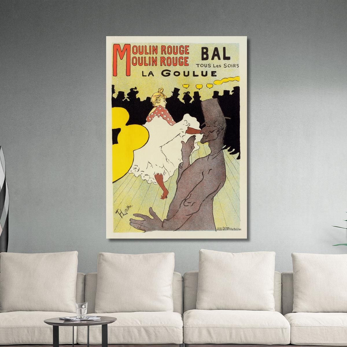 La Goulue Henri de Toulouse-Lautrec htl53 canvas print 