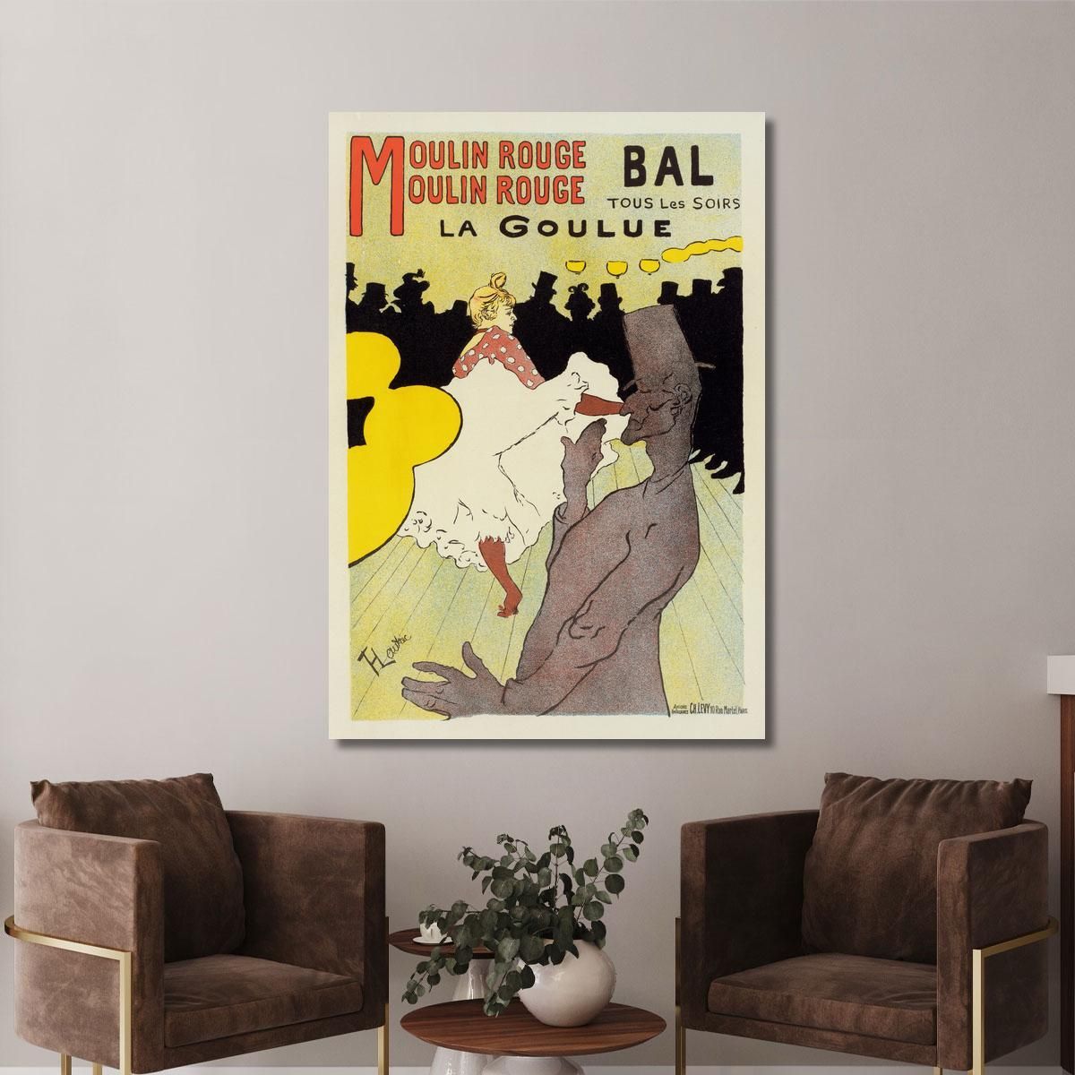 La Goulue Henri de Toulouse-Lautrec htl53 canvas print 