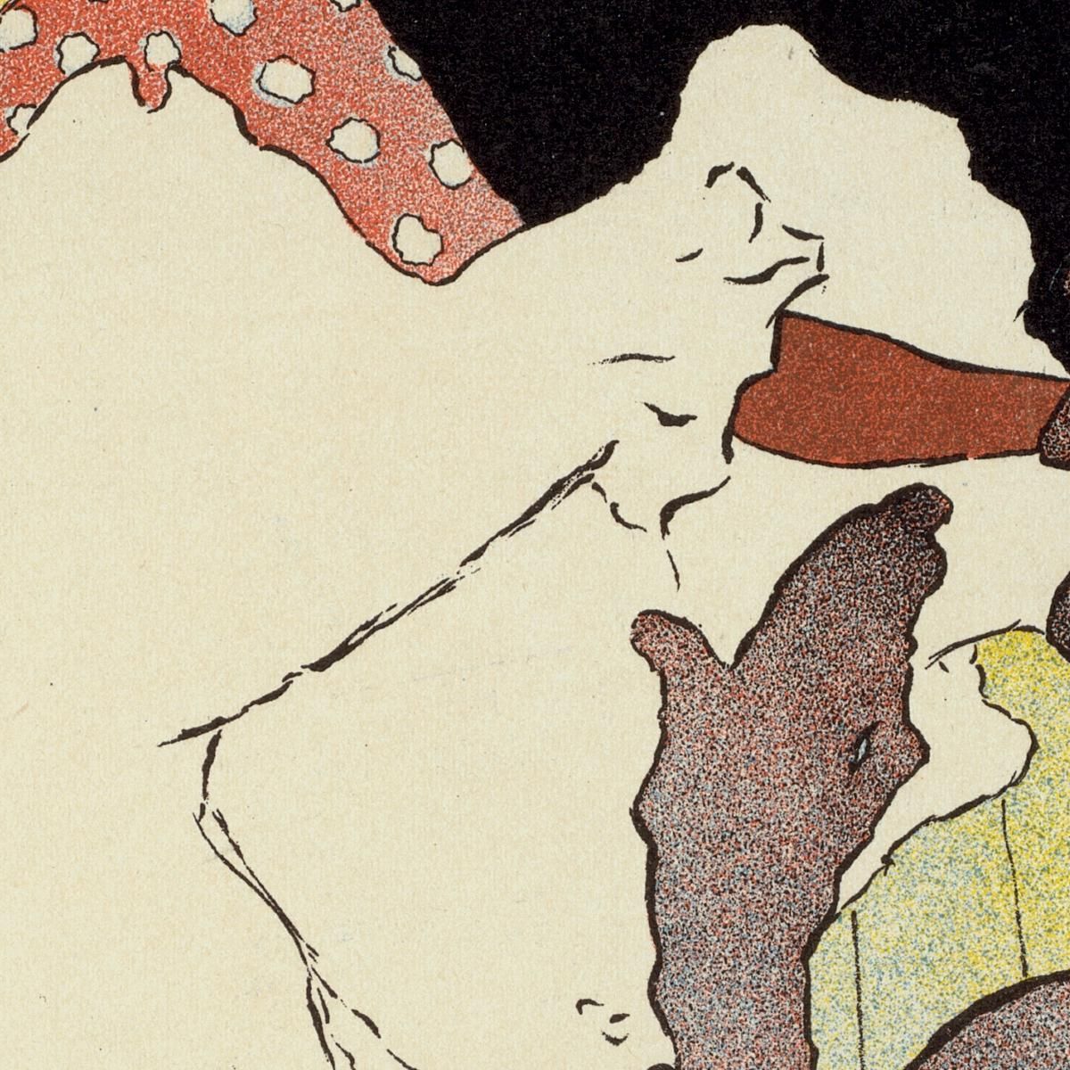 La Goulue Henri de Toulouse-Lautrec htl53 canvas print