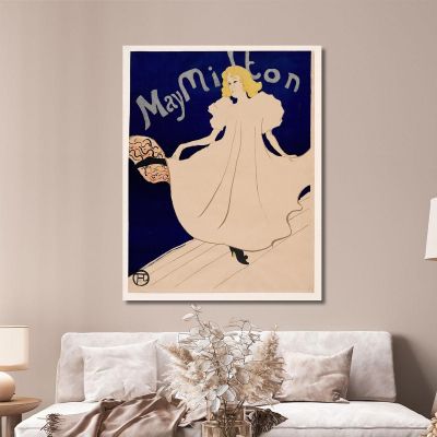 May Milton 2 Henri de Toulouse-Lautrec htl69 canvas print 