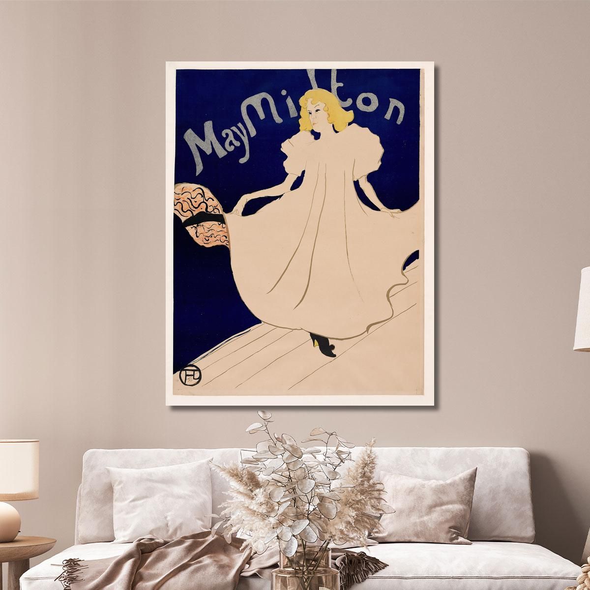 May Milton 2 Henri de Toulouse-Lautrec htl69 canvas print 