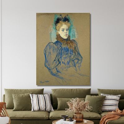 May Milton Henri de Toulouse-Lautrec htl70 canvas print 