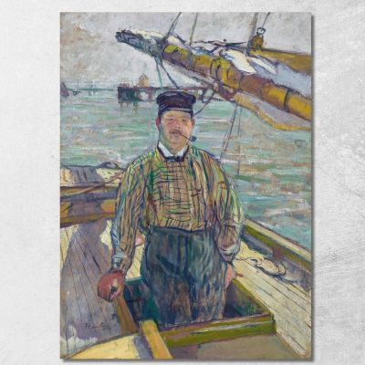 Monsieur Émile Davoust Henri de Toulouse-Lautrec htl72 canvas print 