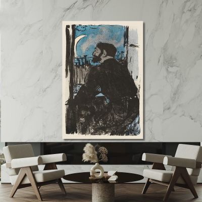 Sleepless Night Henri de Toulouse-Lautrec htl78 canvas print 