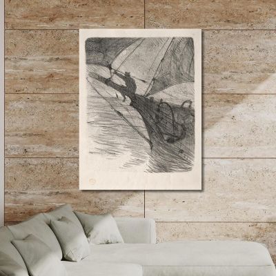 Oceano Nox Henri de Toulouse-Lautrec htl79 canvas print 