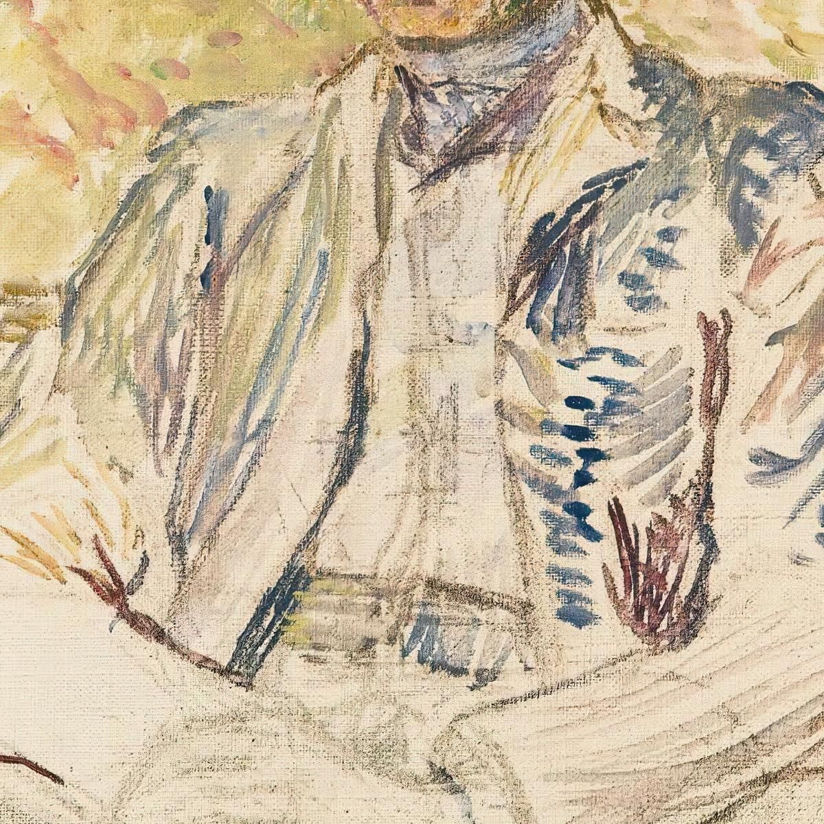 Portrait Of Louis Pascal Henri de Toulouse-Lautrec htl83 canvas print