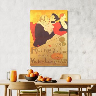 Reine De Joie Henri de Toulouse-Lautrec htl88 canvas print 