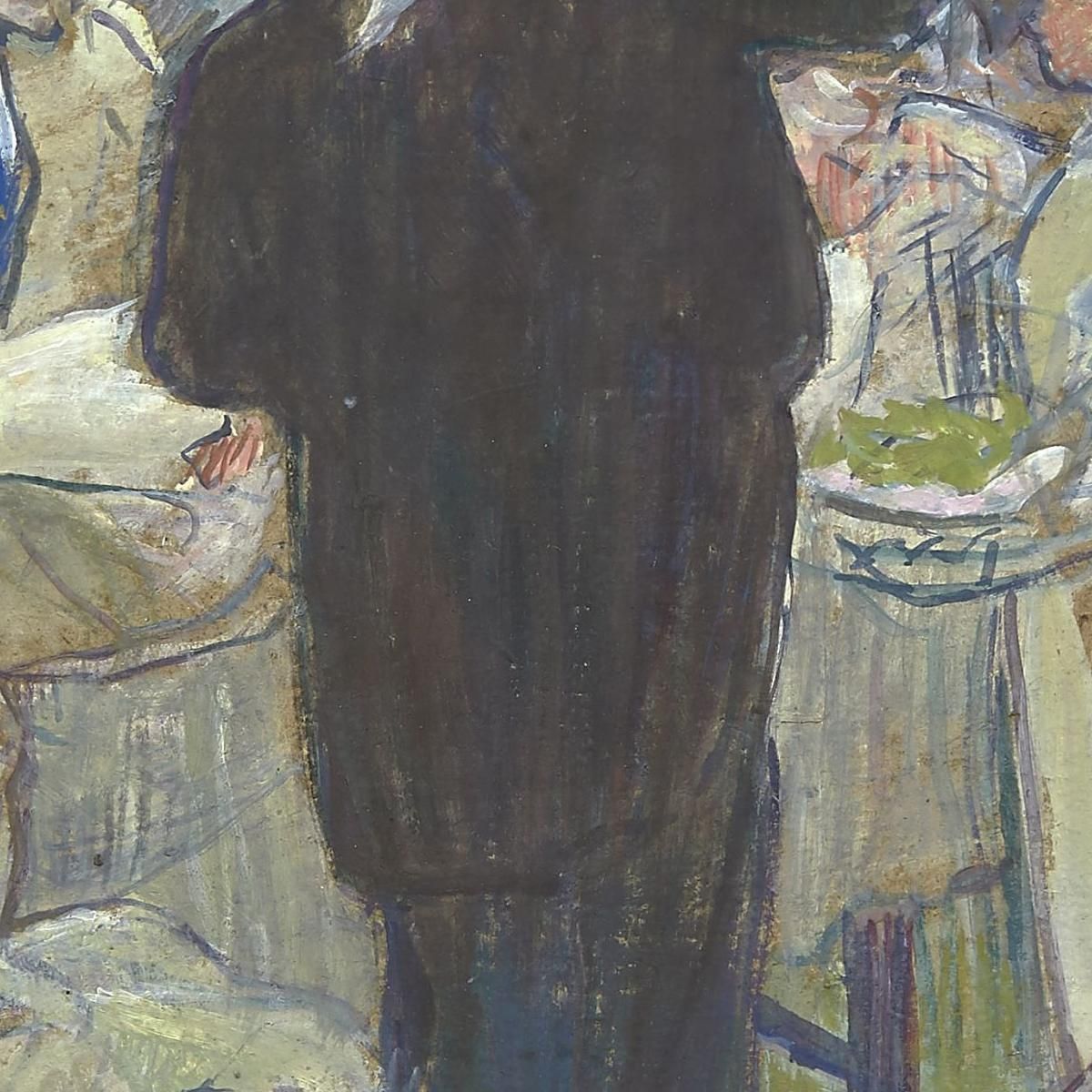 An Operation By Dr. Péan At The International Hospital Henri de Toulouse-Lautrec htl110 canvas print