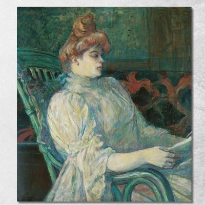 Madame Marthe X Bordeaux Henri de Toulouse-Lautrec htl116 canvas print 