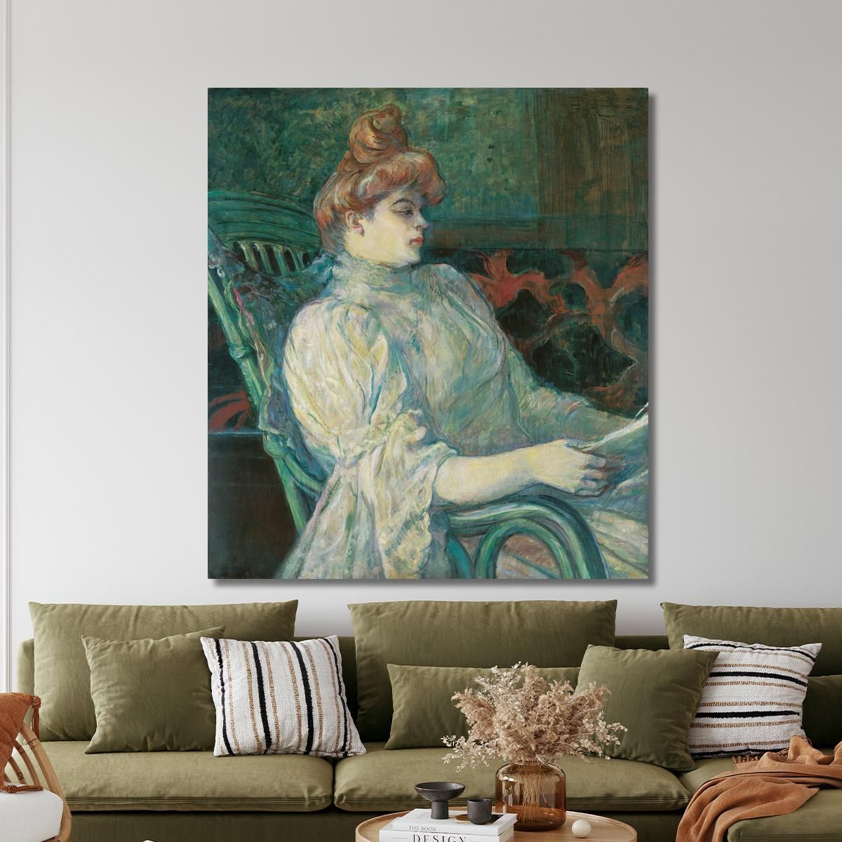 Madame Marthe X Bordeaux Henri de Toulouse-Lautrec htl116 canvas print 