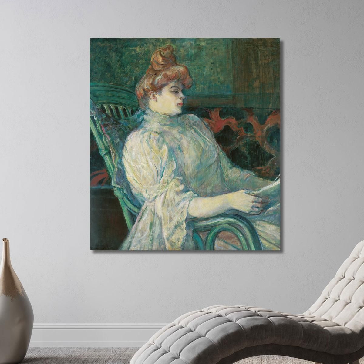 Madame Marthe X Bordeaux Henri de Toulouse-Lautrec htl116 canvas print 