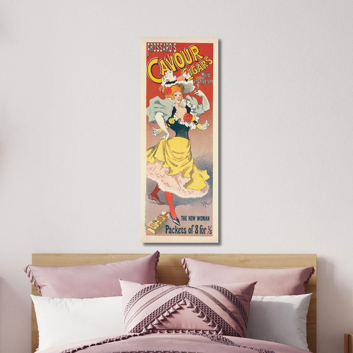 Frossard'S Cavour Cigars Henri Georges Meunier hgm7 canvas print 