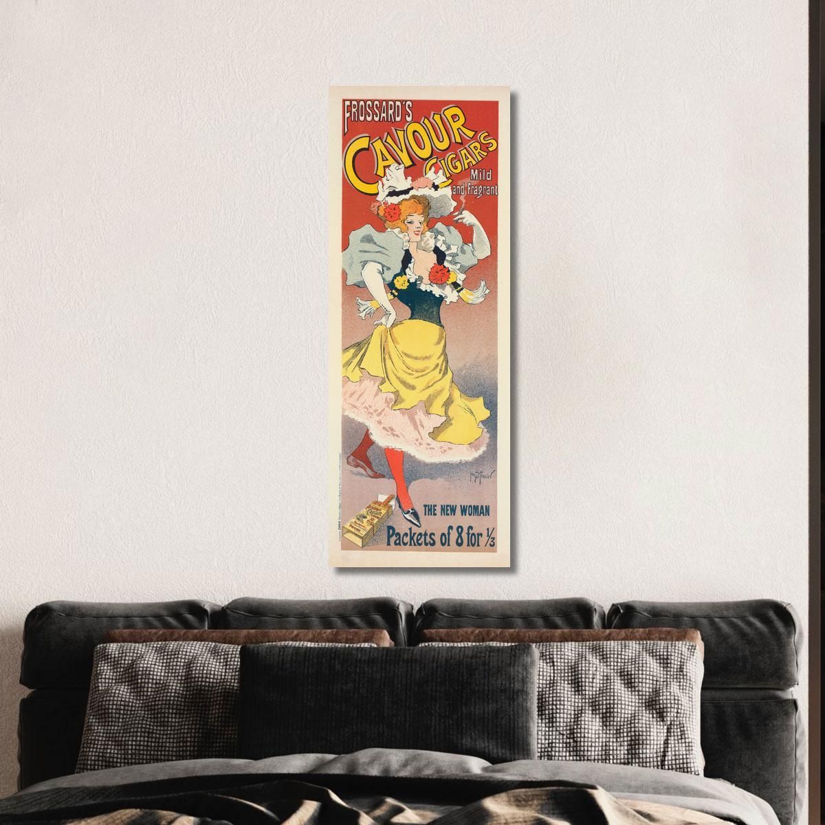 Frossard'S Cavour Cigars Henri Georges Meunier hgm7 canvas print 