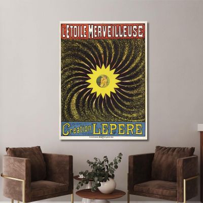 The Marvelous Star Creation Lepere Henri Georges Meunier hgm10 canvas print 