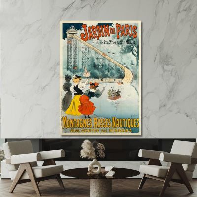 Nautical Roller Coasters Called Niagara Falls Henri Georges Meunier hgm12 canvas print 