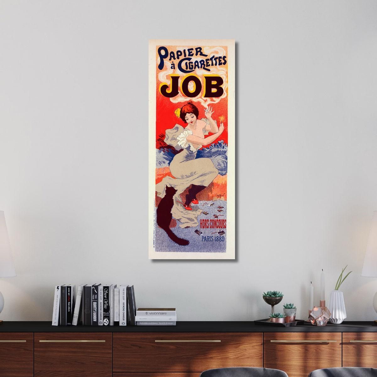 Job Cigarette Paper 2 Henri Georges Meunier hgm14 canvas print 