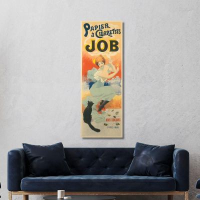Job Cigarette Paper Henri Georges Meunier hgm15 canvas print 