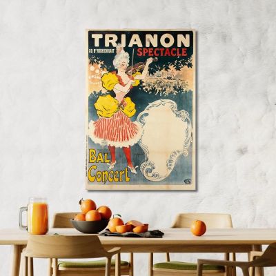 Trianon 80 Bd Rochechouart Show Ball Concert Henri Georges Meunier hgm20 canvas print 