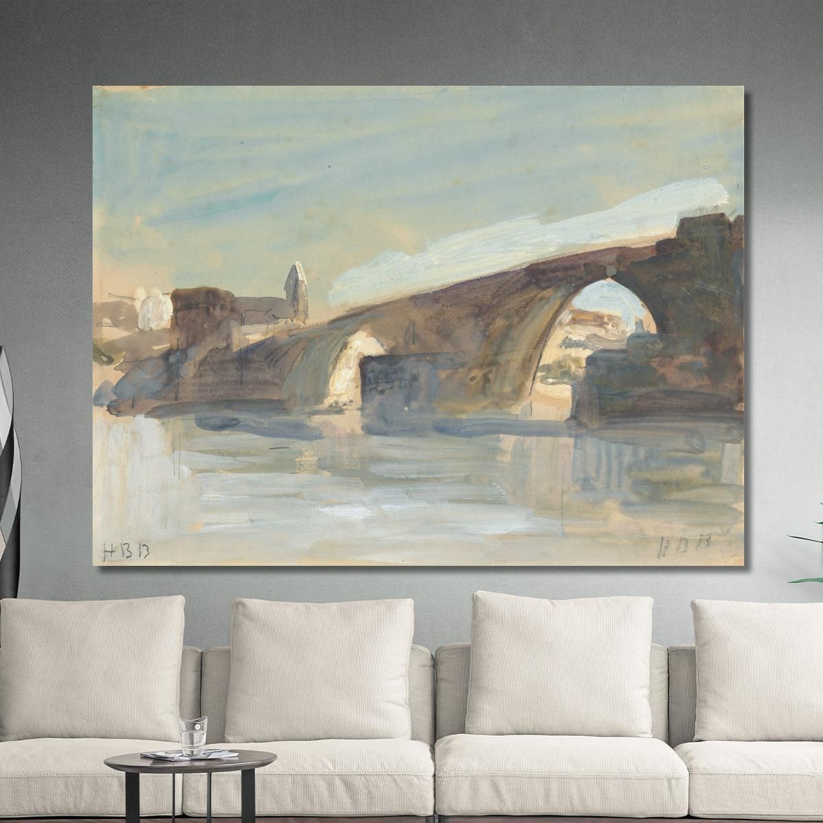 A Bridge Hercules Brabazon Brabazon hbb1 canvas print 