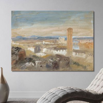 A Campanile Among Ruins Hercules Brabazon Brabazon hbb2 canvas print 