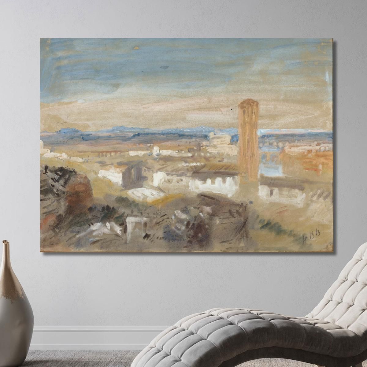 A Campanile Among Ruins Hercules Brabazon Brabazon hbb2 canvas print 