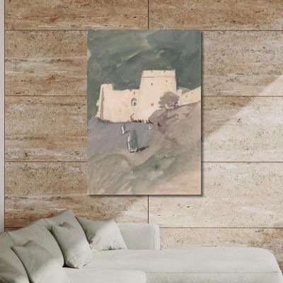 A Moorish Citadel Hercules Brabazon Brabazon hbb6 canvas print 