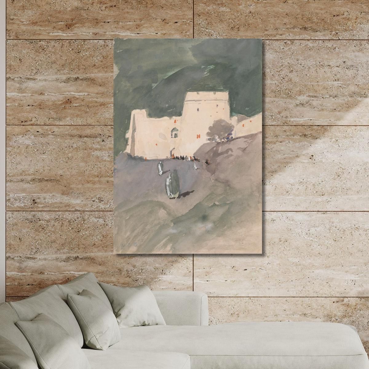A Moorish Citadel Hercules Brabazon Brabazon hbb6 canvas print 