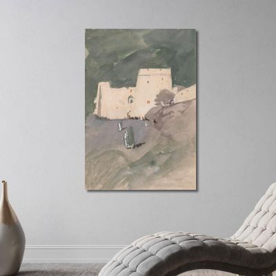 A Moorish Citadel Hercules Brabazon Brabazon hbb6 canvas print 