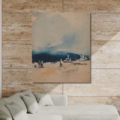Along The Shore Hercules Brabazon Brabazon hbb11 canvas print 