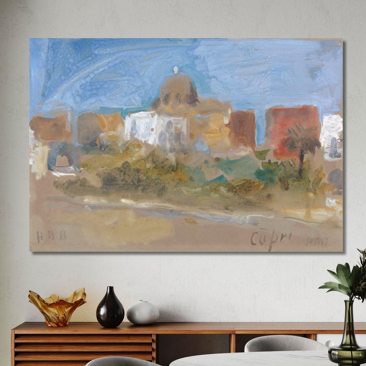 Capri Hercules Brabazon Brabazon hbb15 canvas print 
