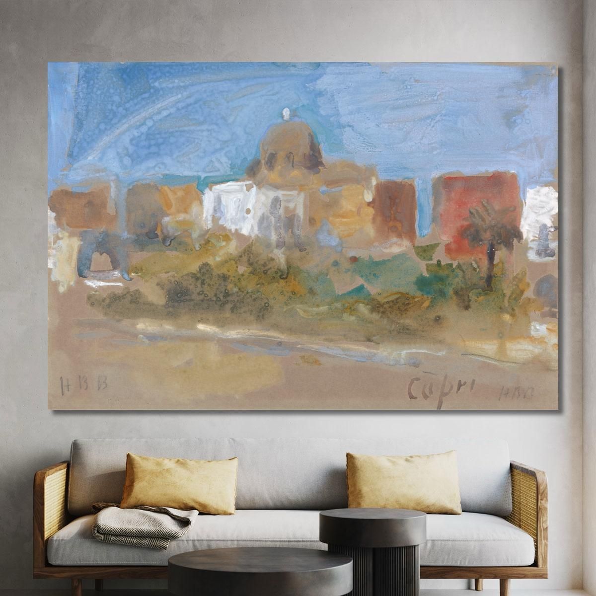 Capri Hercules Brabazon Brabazon hbb15 canvas print 