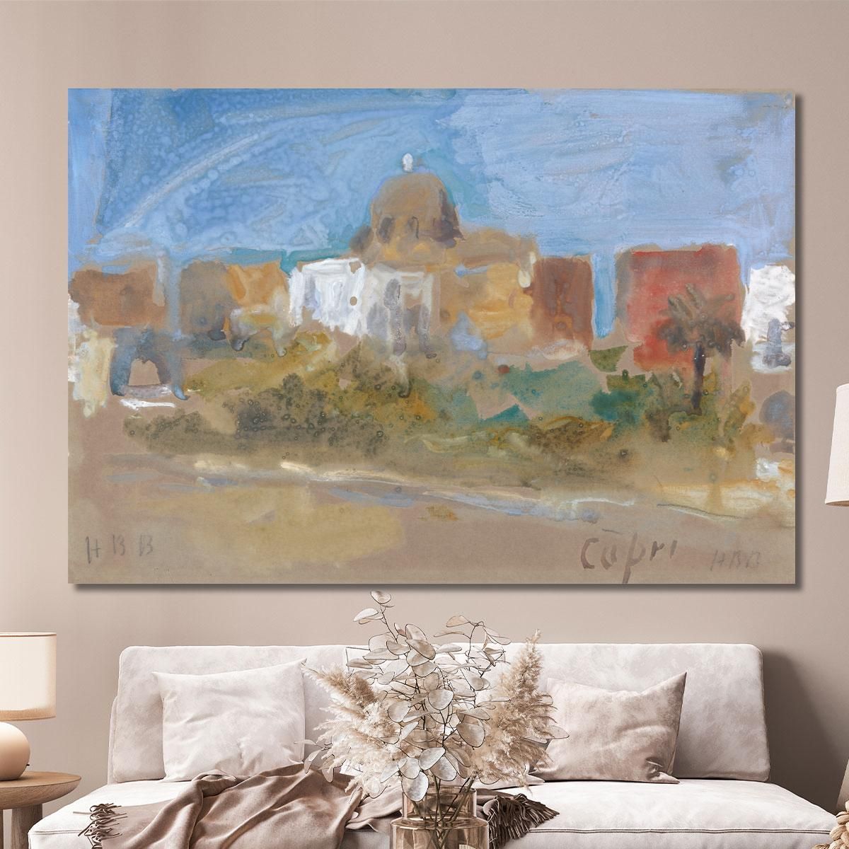 Capri Hercules Brabazon Brabazon hbb15 canvas print 