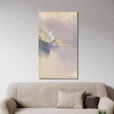 Château De Chillon Hercules Brabazon Brabazon hbb17 canvas print 