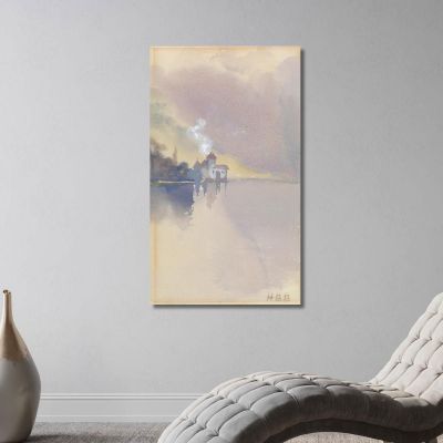 Château De Chillon Hercules Brabazon Brabazon hbb17 canvas print 