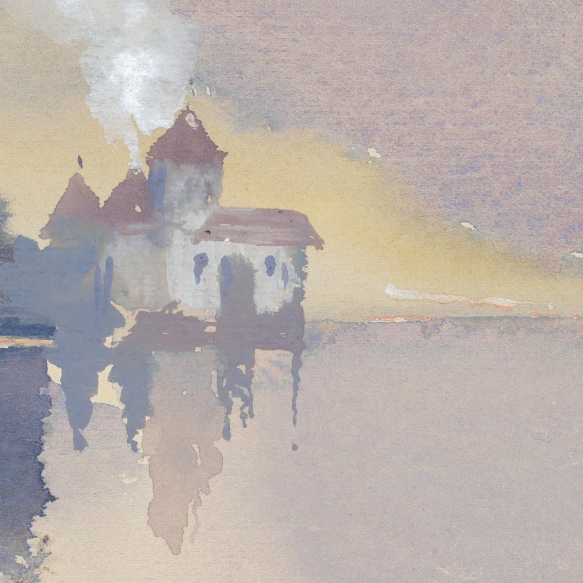 Château De Chillon Hercules Brabazon Brabazon hbb17 canvas print