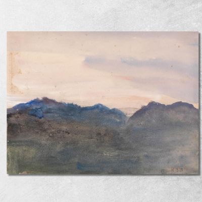 Evening Landscape Hercules Brabazon Brabazon hbb22 canvas print 