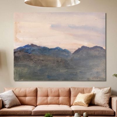 Evening Landscape Hercules Brabazon Brabazon hbb22 canvas print 