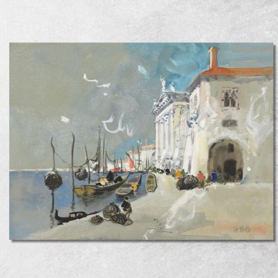 Fish Baskets Chioggia South Of Venice Hercules Brabazon Brabazon hbb25 canvas print 