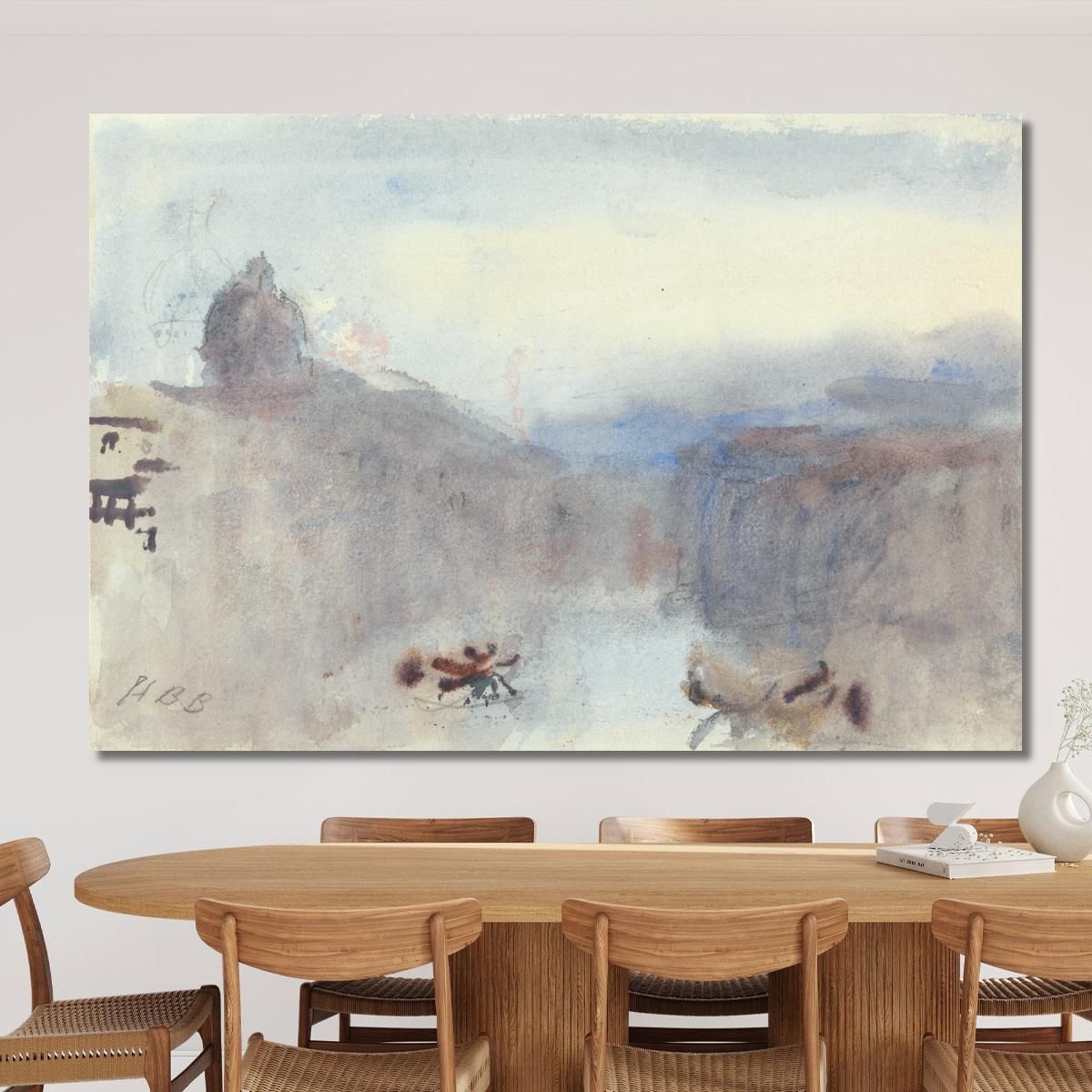 Grand Canal Sunset Hercules Brabazon Brabazon hbb31 canvas print 