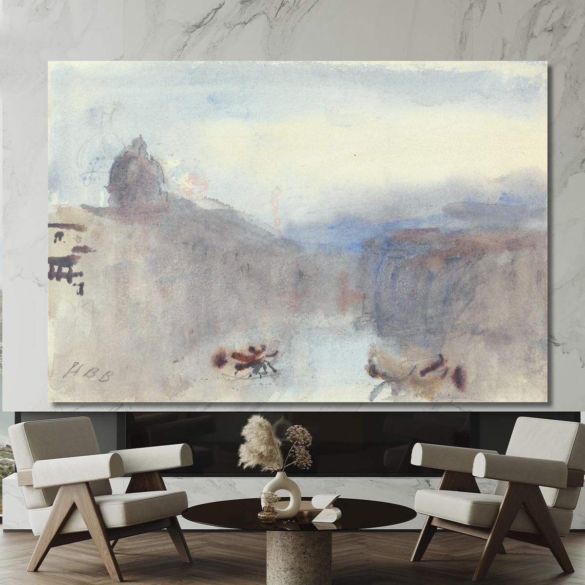 Grand Canal Sunset Hercules Brabazon Brabazon hbb31 canvas print 