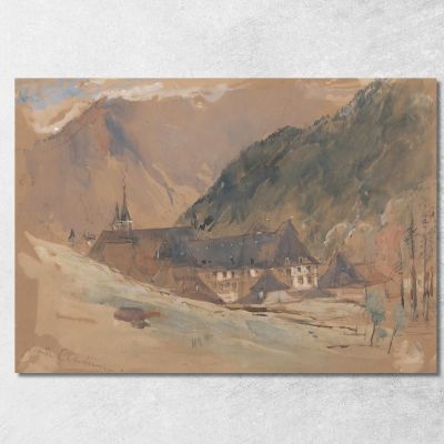 Grande Chartreuse Hercules Brabazon Brabazon hbb32 canvas print 