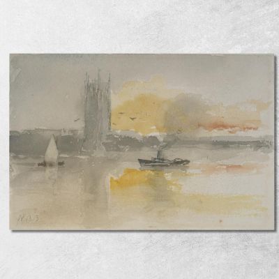 Houses Of Parliament Hercules Brabazon Brabazon hbb33 canvas print 