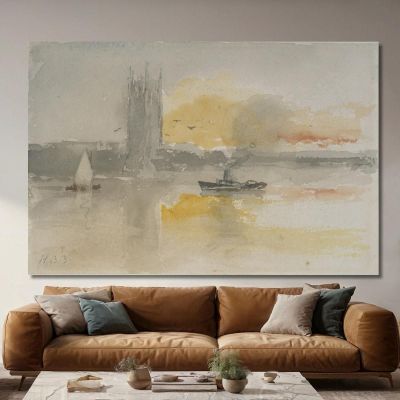 Houses Of Parliament Hercules Brabazon Brabazon hbb33 canvas print 