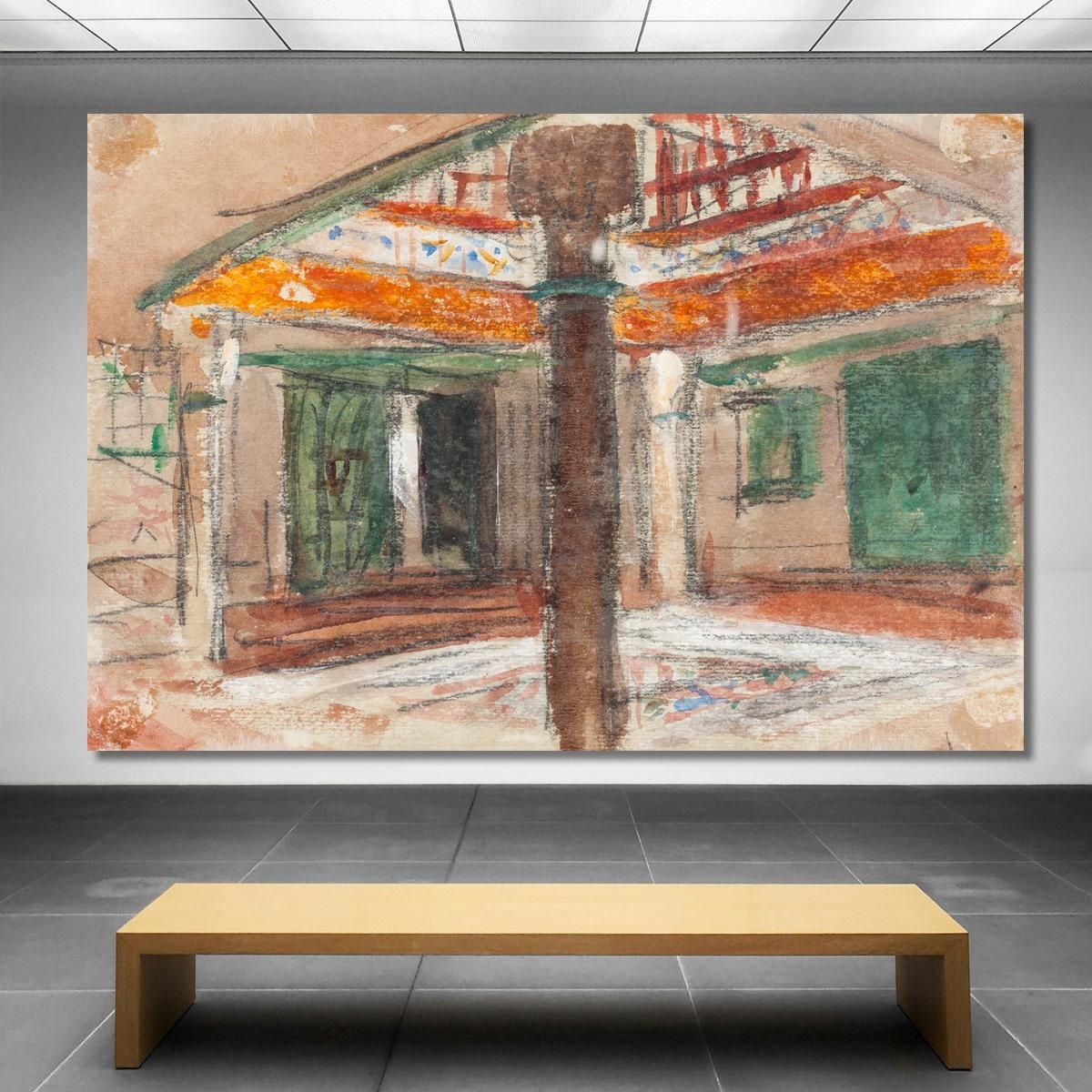 Interior Of An Exotic Palace Hercules Brabazon Brabazon hbb34 canvas print 