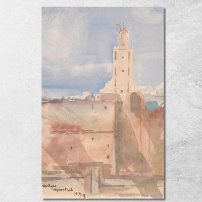 Koutoubia Mosque Marrakech Hercules Brabazon Brabazon hbb35 canvas print 